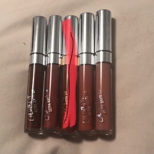 Lot of 4 Colourpop Ultra Matte Lip Liquid Lipstick